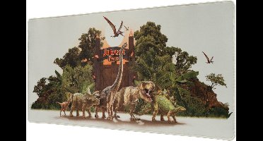 Grupo Erik Jurassic Park - Xl Mouse Mat Muismat - Multicolours