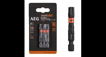 AEG Versterkte Ballistic Bitjes TX40 50mm 3 Stuks
