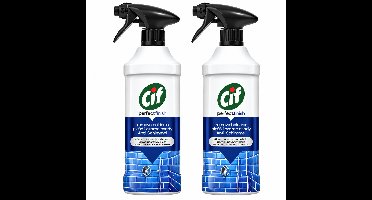 Cif Perfect Finish Anti-Schimmel Spray – 2 x 435 ml – Schimmelverwijderaar – Tegen Schimmel en Zwarte Aanslag – Badkamerreiniger – Voordeelverpakking