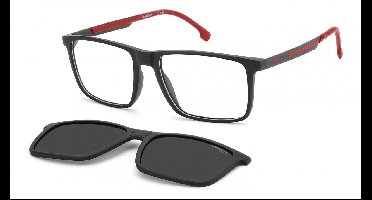 Carrera CA 8941/C MATTE BLACK RED/ CLIP GREEN POLARIZED 56/17/145 Herrenbrillen Brilmonturen