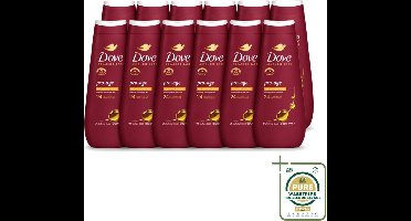 12 x Dove – Douchegel – Pro Age Body Wash – 400 ml - Wasstrips - Douchegel Voor Rijpere Huid - Huidverzorging - Hydraterende Crème - Huidbarrière - Sulfaatvrije Douchegel