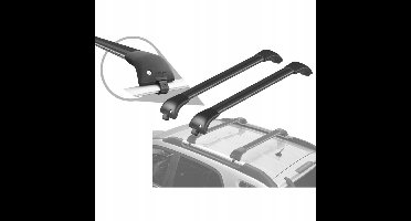 Nordrive Dakdragers voor Seat Ateca (2016-2020) - Aerodynamisch Aluminium