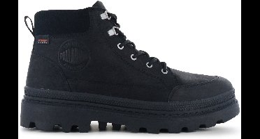 Palladium Troopercuff WP+ Waterproof - Heren Laarzen Leer Boots Zwart 09545-008-M , Maat: EU 41 UK 7