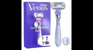 Gillette Venus Extra Smooth Swirl Scheersysteem - 1 Handvat + 1 Scheermesje
