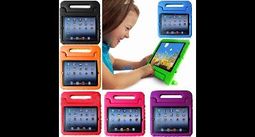 Green On Kids Case For iPad 2021 / Air 3 10.2/10.5 - Zwart