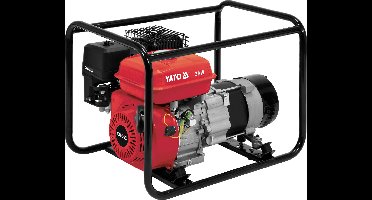 YATO YT-85451 Benzine Aggregaat 2000W (Max. 2200W) - 4-Takt Generator 196 cc - Met AVR Automatische Spanningsregeling & 2x 230V Stopcontacten