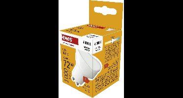 EMOS LED-lamp Basic MR16 wit / GU10 / 10 W (72 W) / 1000 lm / neutraal wit, ZL8F53