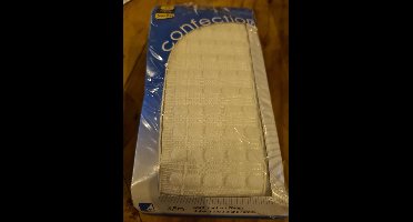 Gordijnlint wit 70mm 3,5M Sorbo