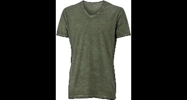Fusible Systems - Heren James and Nicholson Gipsy T-Shirt (Donkerbruin)