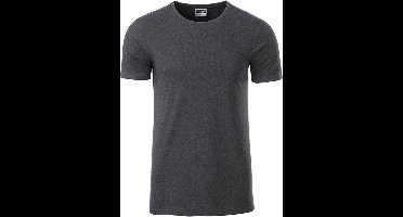 James and Nicholson - Heren Standaard T-Shirt (Grijs)