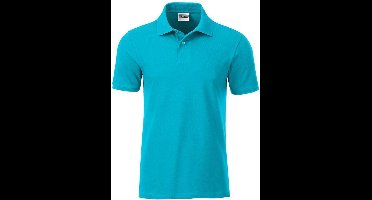 James and Nicholson Heren Basis Polo (Turquoise)