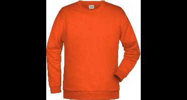 James And Nicholson Heren Basis Sweatshirt (Oranje)