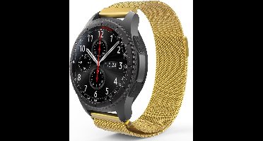 Bandje geschikt voor Samsung Watch 3 41mm - Goud Milanese Band