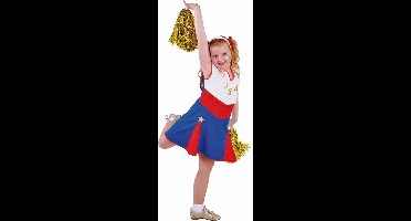 Magic Design Verkleedjurk Cheerleader Junior Polyester Maat 128