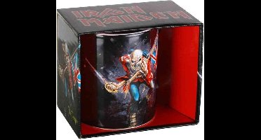 Iron Maiden The Trooper Unisex Kop - wit - Standard