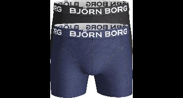 Bjorn Borg 2p SHORTS NOOS SOLIDS - Sportonderbroek casual - Mannen - blauw - M