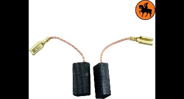 Koolborstelset voor Bosch frees/zaag GWS 660 - 5x8x15,5mm