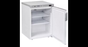 Hendi Koelkast Budget Line - Wit - 2 Planken + Bodemplank - +2°C/+8°C - 230V/124W - 598x623x838mm - Horeca Koelkast