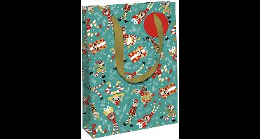 Clairefontaine Kerstcadeauzakje 'Elfjes', middelmaat