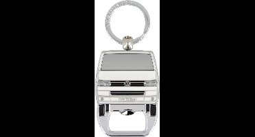 BRISA VW Collection - Volkswagen sleutelhanger accessoire sleutelhanger met bierflesopener in T5 Bulli Bus design (blauw)