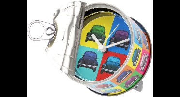 BRISA VW Collection - Volkswagen tafelklok, magnetische klok, MyClock ook personaliseerbaar, fotocadeau, VW-fan-verzamelobject