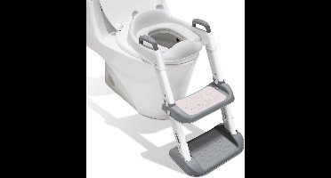 DailySupplies® WC Verkleiner met Trapje - Potje Peuter - Plaspotje Opvouwbaar - Wit