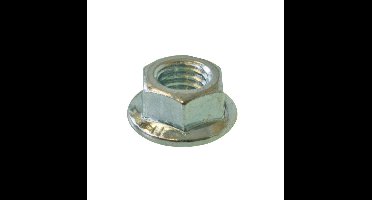 Hoenderdaal Fasteners - Flensmoer - M12 - DIN6923 - Verzinkt - Klasse 8 (50 stuks)