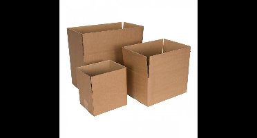 Kartonnen dozen enkelegolf 350 x 250 x 330 mm | 30 stuks