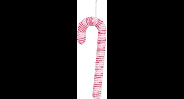 Housevitamin - Kerstversiering - Zuurstok - Roze/ Wit - Foam - 52 cm