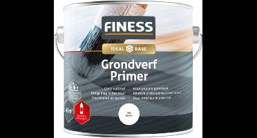 FINESS Grondverf 2,5 L Wit bi/bu