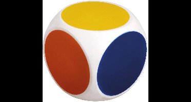 Kleuren Dobbelsteen | 10cm | kunststof | Educo | Educatief