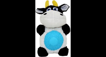 Duvo+  Pluche koe met squeaker belly