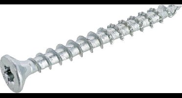Dynaplus - Unischroeven - Torx 20 platkop - 4 x 40mm - Verzinkt - Voldraad (200 stuks)
