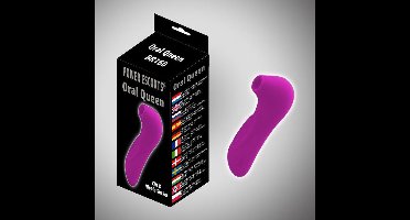 Power Escorts Oral Queen Roze Klitoris Vibrator Zuiger - 10 Modes - Oplaadbaar - BR160