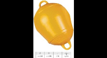 Nuova Rade Plastic Stijf Geel 250 x 390 mm