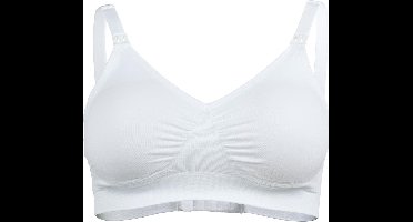 Medela Keep Cool Ultra bh - Naadloze voedingsbh - Zwangerschapsbh met 6 ademende zones - Soft Touchmateriaal – Comfortabel en ondersteunend - Wit - Maat S