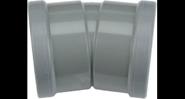Wavin PVC manchet bocht 30° 110mm mof/spie
