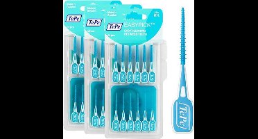 TePe Easypick M/L - Turquoise - 3 x 36 stuks - Voordeelverpakking