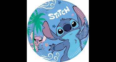 Stitch papieren borden 19.5 cm