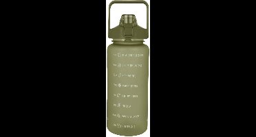 CoolPack Cancan - Bidon - Waterfles - 2000ml - Geschikt voor dranken met een maximale temperatuur: 60° C - khaki