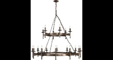 Elstead Lighting LED Kroonluchter | 18X E14 Max 60W | Dimbaar | Old Bronze