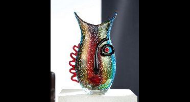 Design vaas - decoratie vaas - vaas met gezicht faces