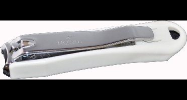 Nagelknipper groot met nagelopvang  9,5 cm - Wit