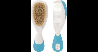 Kam en Borstel Chicco 0 maanden Blauw