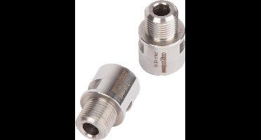 Pedaal asverlenger 9/16 Ergotec - RVS gepolijst