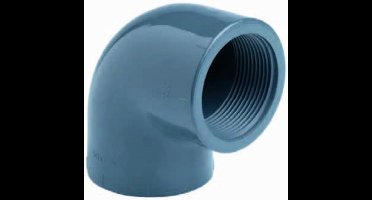 Knie 90° lijm x binnendraad 25mm x ¾''