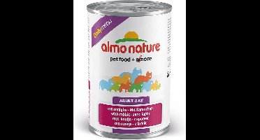 Almo Nature Daily Menu Konijn - Kat - Aanvullend natvoer - 12 x 400 gr