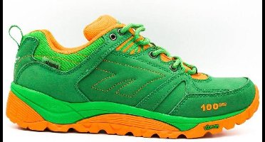 Hi-Tec V-Lite SpHike Nijmegen Low Wandelschoenen - Dames - Groen/Oranje