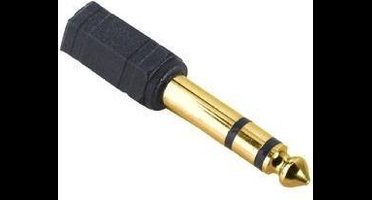 Hama jack koppelstuk - 3.5 mm jack naar 6.3 mm jack