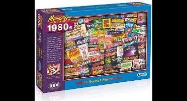 Gibsons Puzzel 1000 Stukken: Nostalgische Jaren '80 Herinneringen